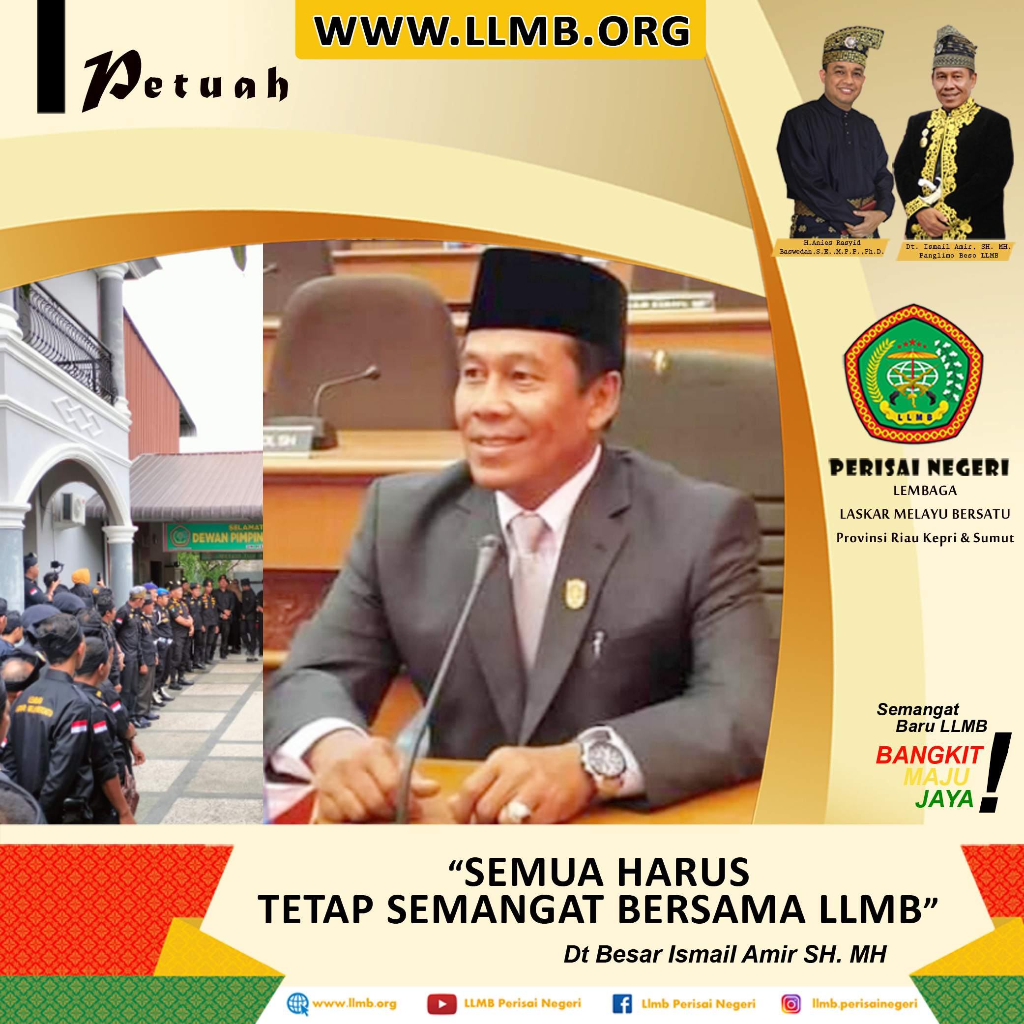 SEMUA HARUS TETAP SEMANGAT BERSAMA LLMB